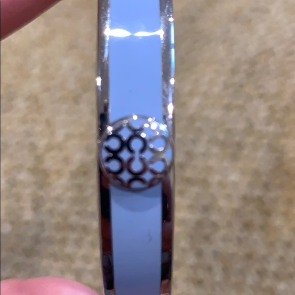 Light Blue Coach Bangle - Picture 5 of 5